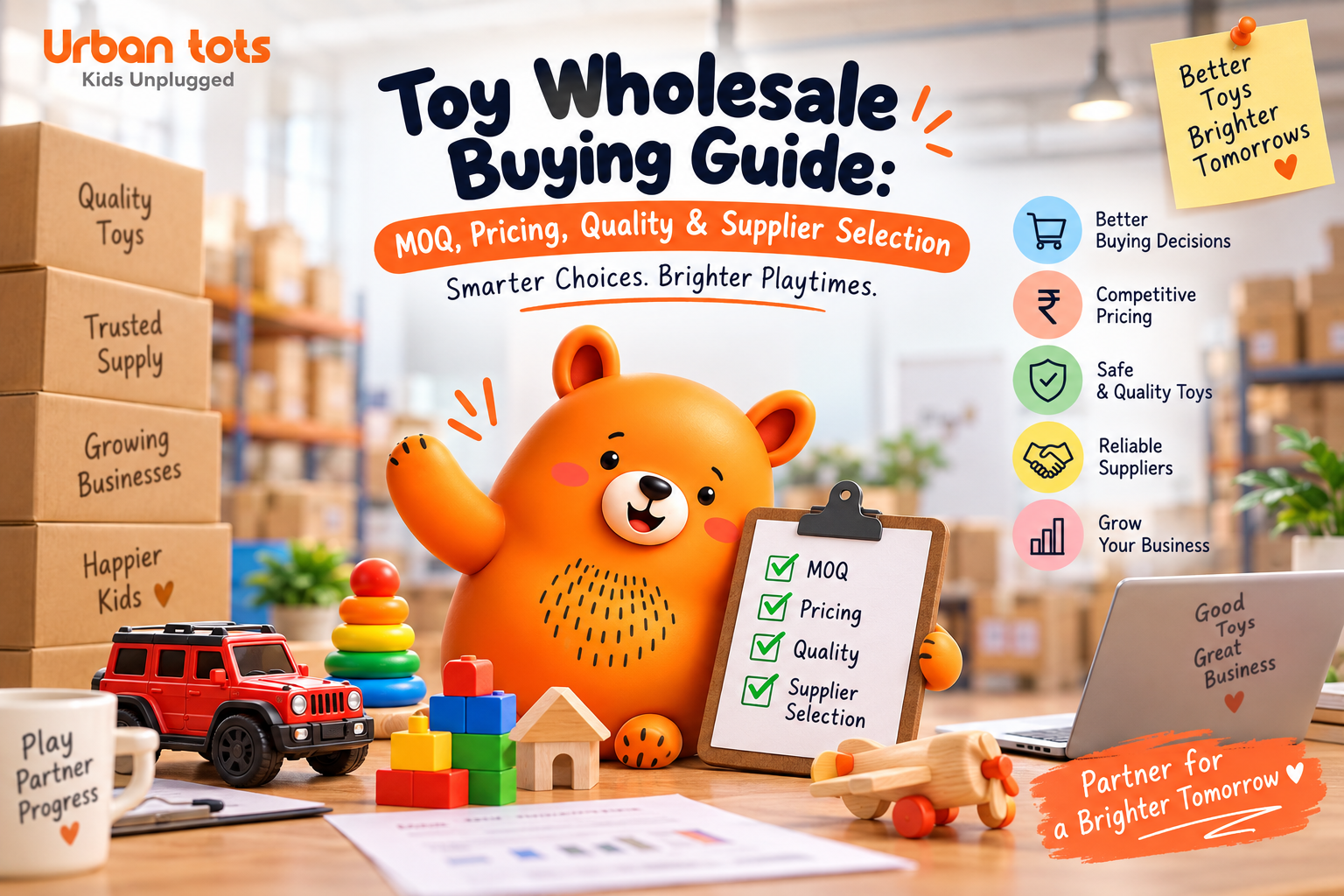 Toy Wholesale Buying Guide: MOQ, Pricing, Quality & Supplier Selection