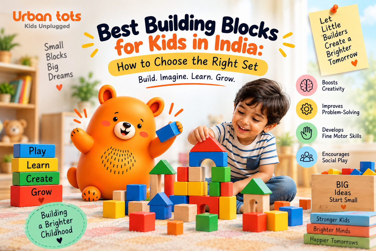 Best Building Blocks for Kids in India: How to Choose the Right Set