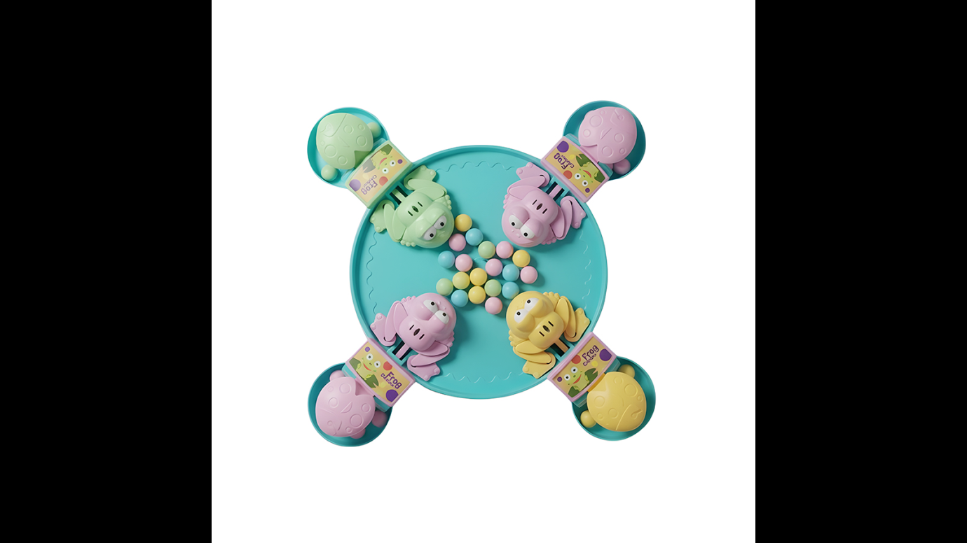 Hungry Frogs 4 Players